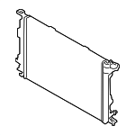 9A712125101 - Belts &amp; Cooling: Radiator for Porsche Image