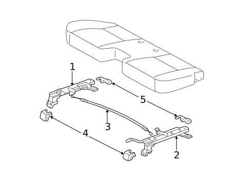 Tracks & Components for 2000 Toyota Tundra #4