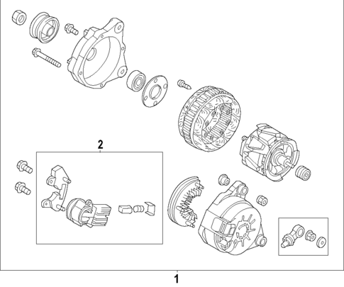 Alternator for 2016 Mazda CX-9 #1