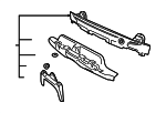 98150514100 - Body: Impact Bar for Porsche Image
