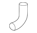 16117480991 - Fuel System: Filler Hose for BMW Image