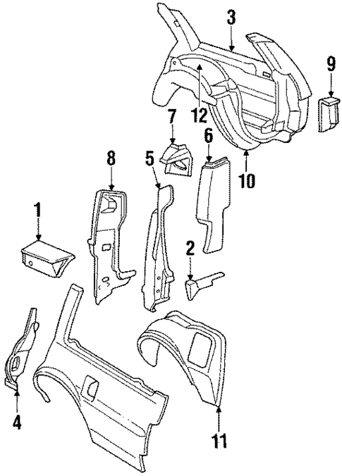Inner Structure for 1985 Buick Electra #0