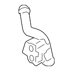 19508PZA000 - : Lower Hose Pipe for Honda Image