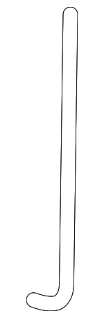 19103PZA000 - Cooling System: Engine Coolant Reservoir Hose for Honda: Civic Image