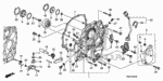 21240RPC000 - Transmission - Automatic: COVER, L. SIDE for Honda Image