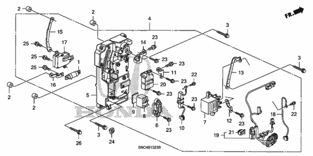 IMA Main Switch - Junction Board (1) for 2007 Honda Civic #0