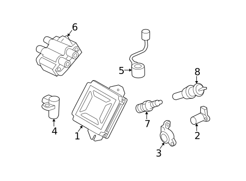 Control Modules for 2009 Subaru Outback #0