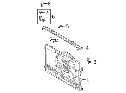Cooling Fan for 2023 Mazda MX-30 EV #0