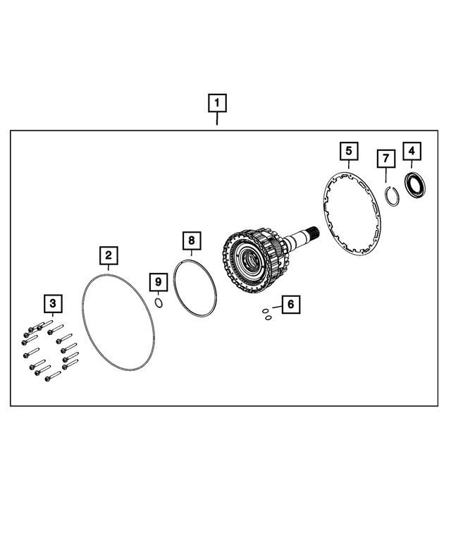 52854565AA - Transmission: O-ring for Mopar Image