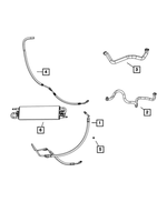 4578770AB - : Power Steering Supply Hose for Dodge: Challenger Image