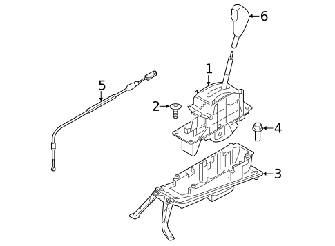 Gear Shift Control for 2015 Porsche Cayenne #0