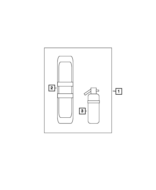 55352852AA - Wheels: Tool Set for Mopar Image image