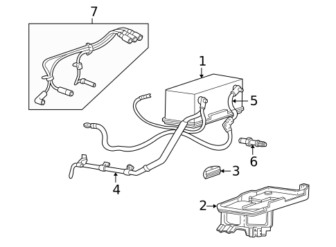 Battery for 2003 GMC Safari #0