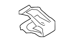 ZZCA67245 - Body: Body A-Pillar Trim Panel Clip for Mazda Image