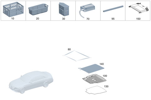 Load Compartment/Trunk Equipment for 2016 Mercedes-Benz C450 AMG #0