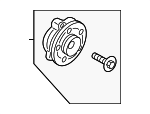 32451846 - Brakes: Hub Assembly for Volvo Image