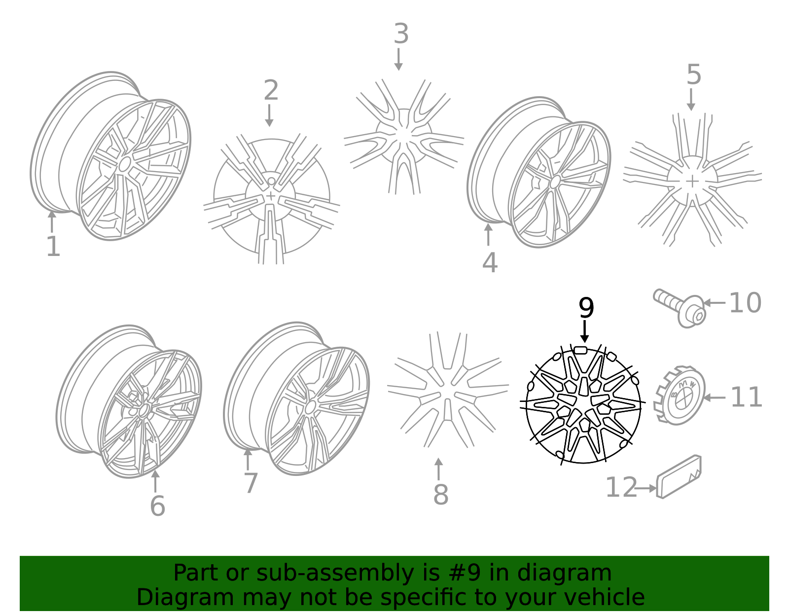 Genuine BMW 36-10-8-093-836 | 19