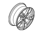 36118089894 - : Wheel, Alloy for BMW: 230i, 230i xDrive, 430i, 430i xDrive, M2, M240i, M240i xDrive, M340i, M340i xDrive, M4, M440i, M440i xDrive Image