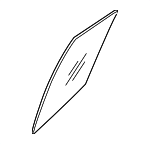 5451182Z00 - : Fixed Glass for Suzuki Image