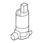 31416483 - Body: Washer Pump for Volvo: S60, S60 Cross Country, V60, V60 Cross Country Image