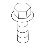 9008011170 - : Intake Duct Bolt for Lexus: GS350, GS450h, LC500, LS500, LS500h, RC F, RC300, RC350 Image