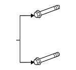 11516360 - Electrical: Alternator Adjusting Bracket Bolt for GM Image