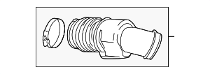 Air Intake Hose - Seamless OEM Engine Airflow 23458514 | AutoNation Parts