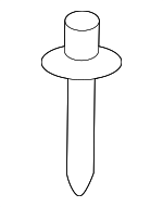 9026904054 - Body: Roof Rack Rivet for Lexus Image