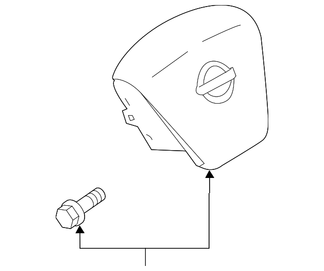 Driver Inflator Module - Nissan (K8510-1AA0C)
