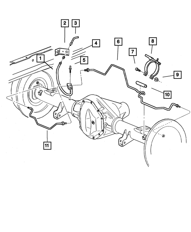 « 52009575AE –  : Frein Flexible pour Mopar Image »