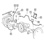 52009575AE - : Brake Hose for Mopar Image