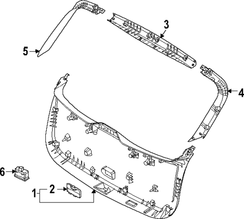 Interior Trim for 2023 Genesis Electrified GV70 #0