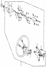 90380SB2003 - Chassis: NUT, SELF-LOCK (OHASHI) for Honda Image