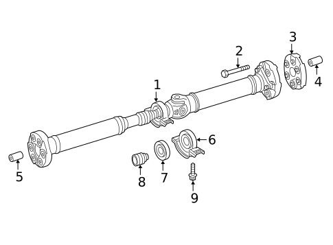 Drive Shaft for 2021 Mercedes-Benz C63 AMG #0