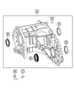 68590424AA - Transfer Case and Power Transfer Unit: Front Case Half for Mopar Image