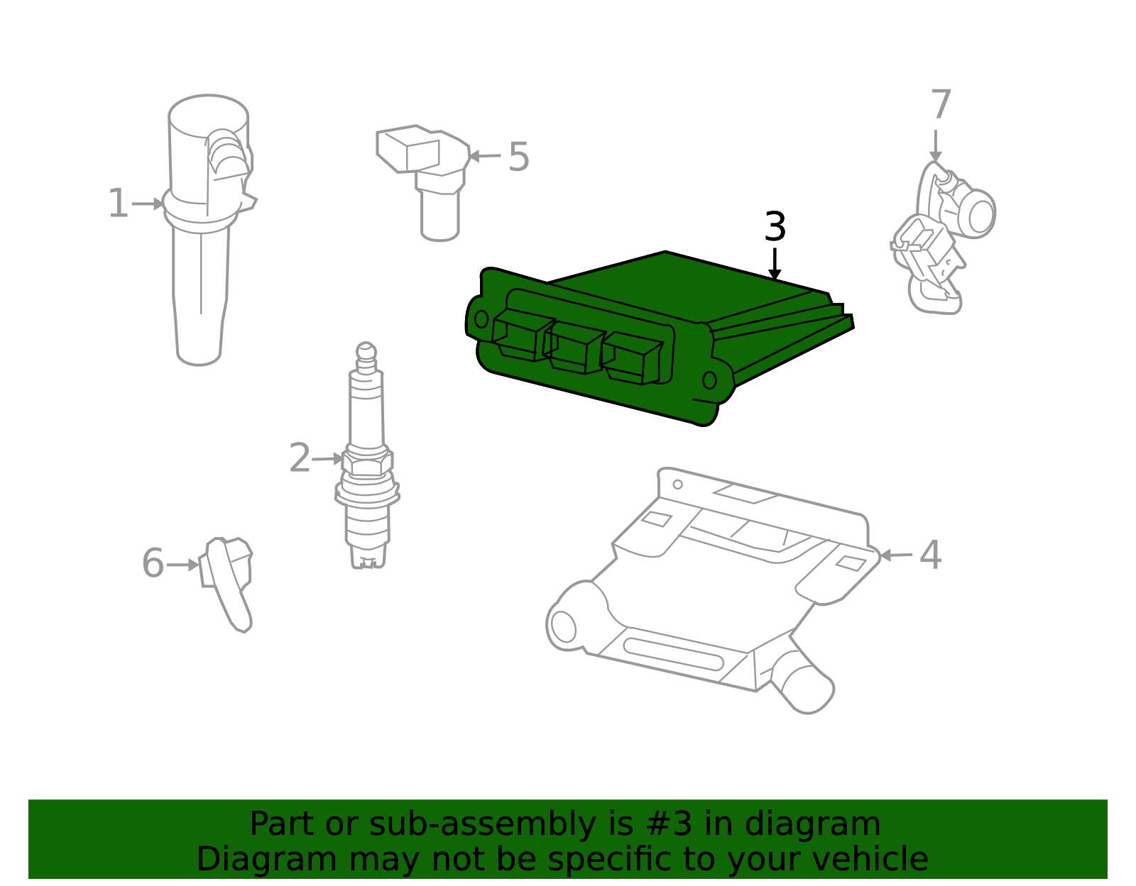 2010 Ford Engine Control Module (ECM) AL8Z-12A650-AFA | OEM Parts Online