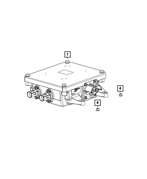 Modules and Power Distribution for 2026 Dodge Charger Daytona #4