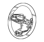78501TRTA40ZA - : Steering Wheel for Honda: Clarity Image