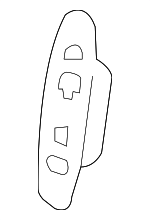 9175602 - Body: Center Pillar Reinforced Nut Plate for Volvo Image