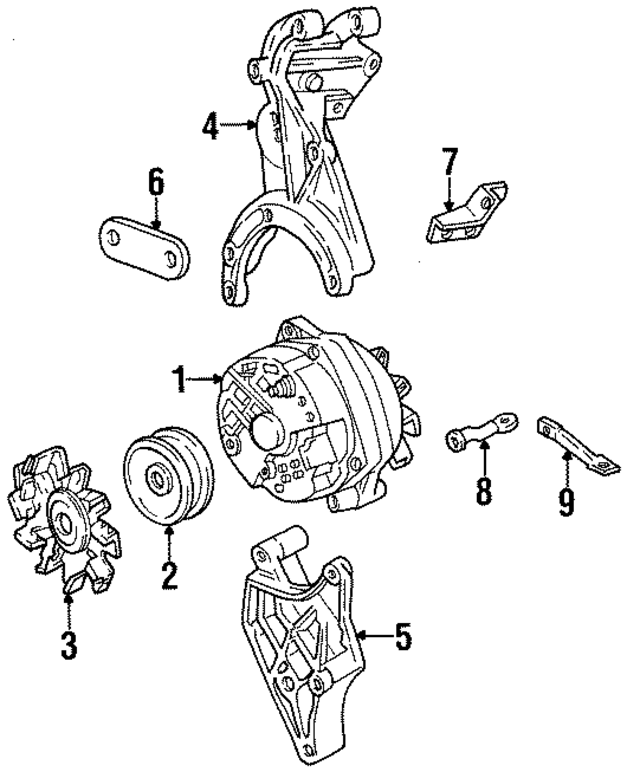 19152466 - Electrical: Alternator for GM Image