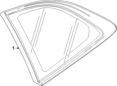 Glass & Hardware for 2025 Buick Enclave #0