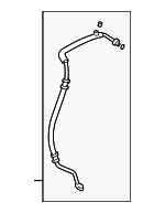 80311SCVA01 - : 2003-2008 Honda Element - Hose Suction for Honda: Element Image