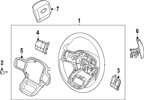 Steering Wheel & Trim for 2025 Ford F-150 #0