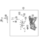 68639408AB - Engine: Timing Case Cover for Mopar Image