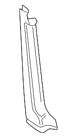 4E0868203B4D9 - Body: Cowl Trim for Audi Image