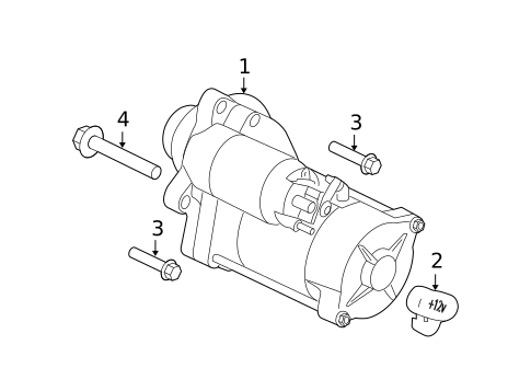 Starter & Related Components for 2010 Ford F-250 Super Duty #0