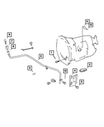 68080124AA - NAG1; W5A380; 5-Speed; Automatic Transmission: Screw for Mopar Image