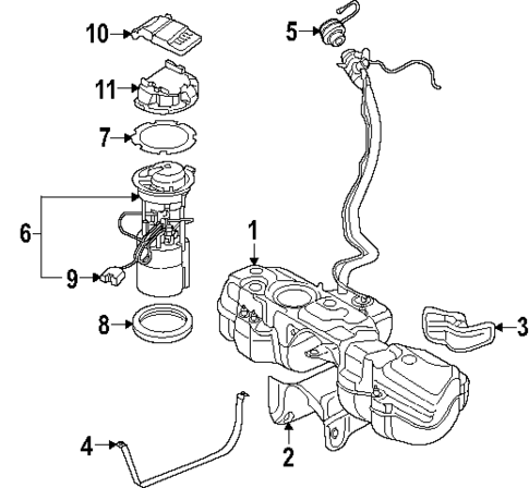 Fuel System Components for 2025 Audi SQ7 #0
