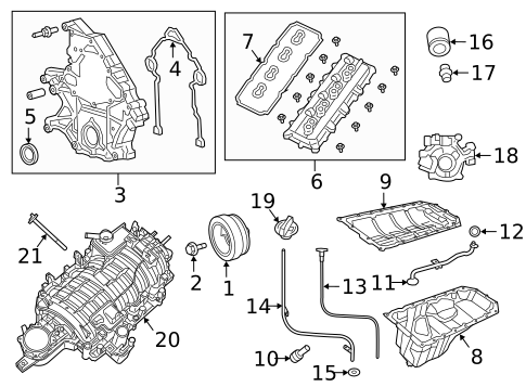 Engine Parts for 2020 Ram 1500 #0