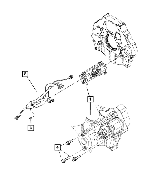 Starters for 2008 Dodge Ram 2500 #1